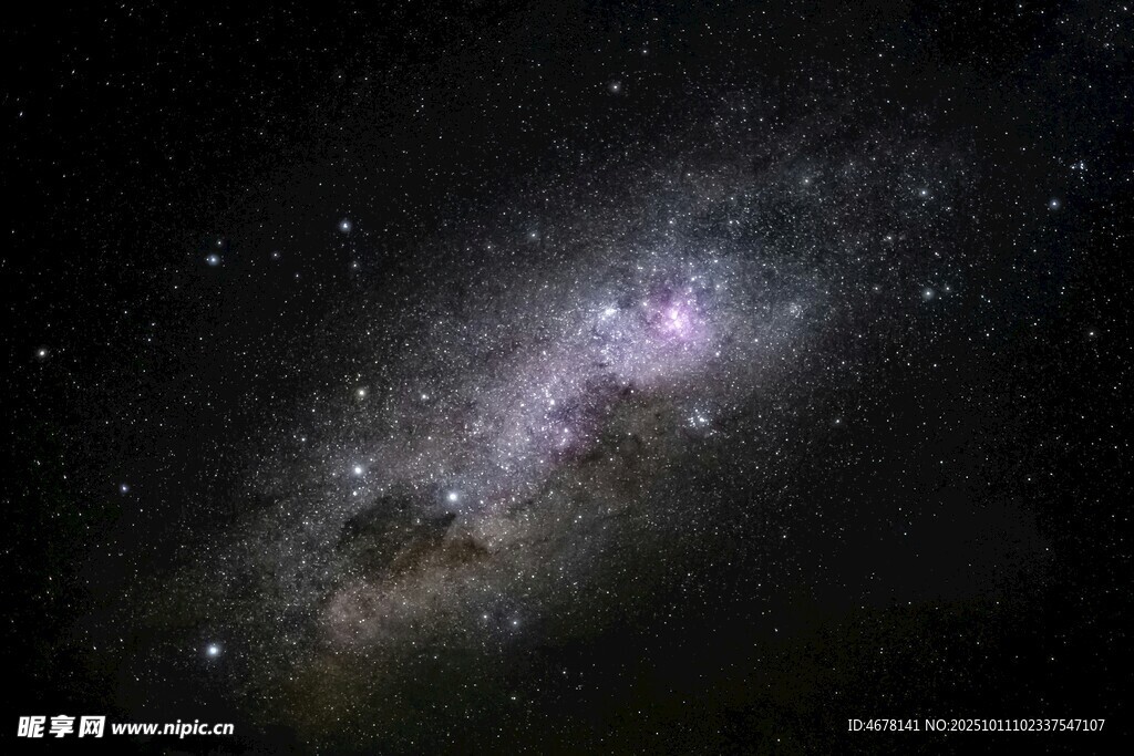 璀璨銀河星空美景