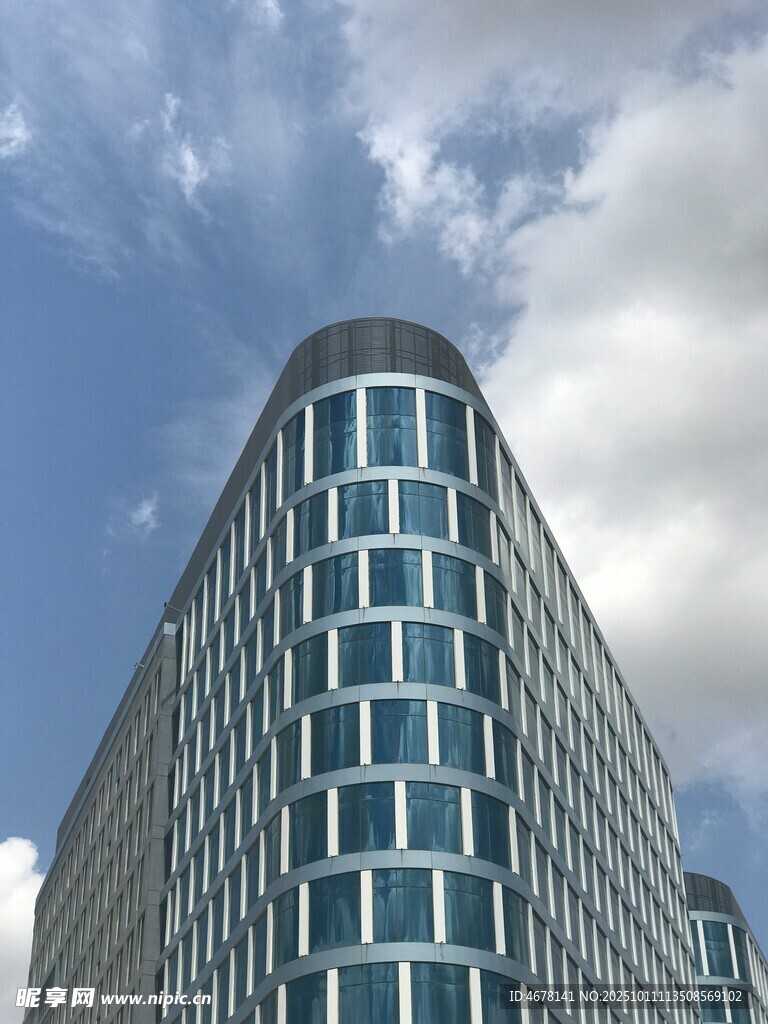 現代高樓大廈外觀