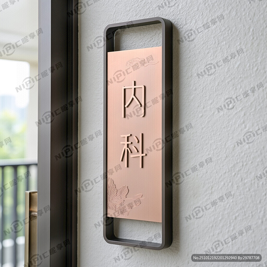 高端門牌 大氣 簡約