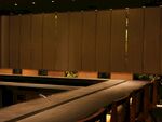 劇院內(nèi)部的觀眾席與幕布