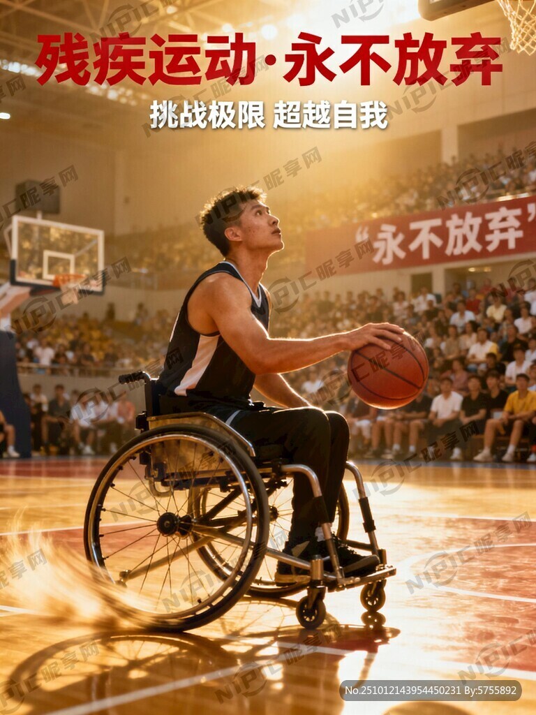 殘疾運(yùn)動(dòng) 永不放棄