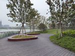 城市公園木質(zhì)步道景觀