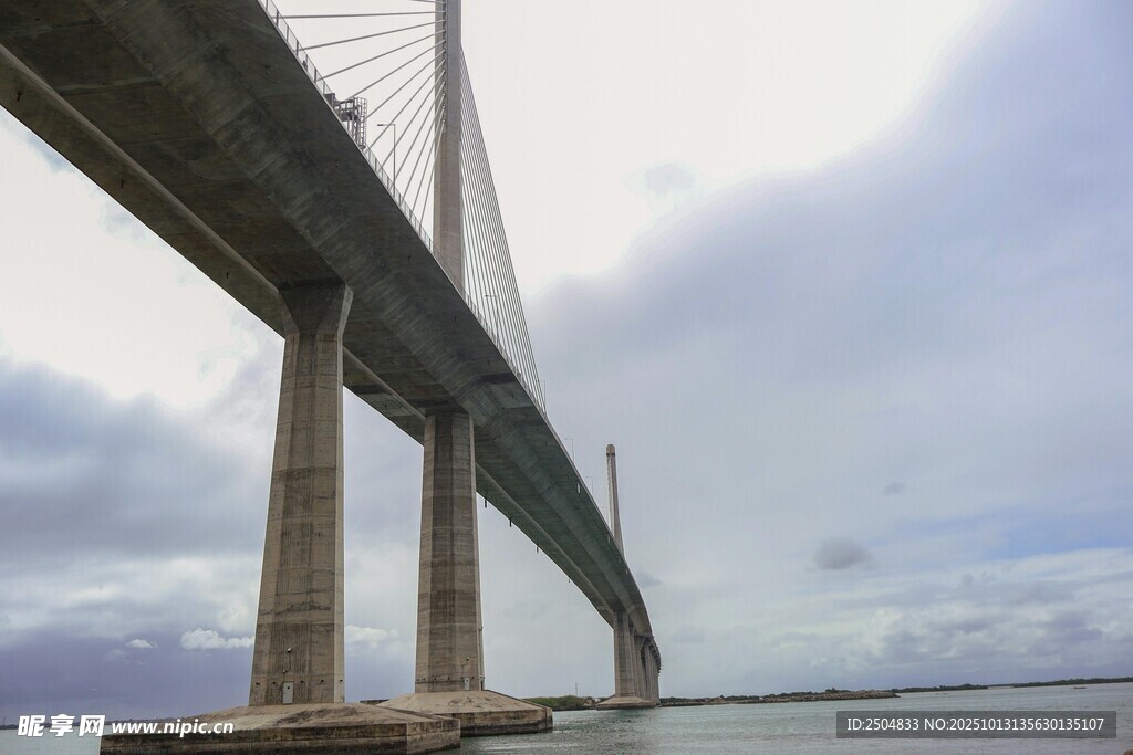 跨海大橋壯觀景象