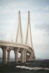 宏偉跨海大橋壯觀景象