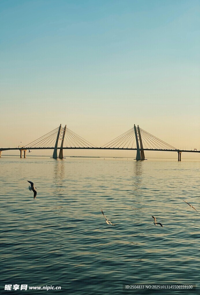 海上大橋風(fēng)景