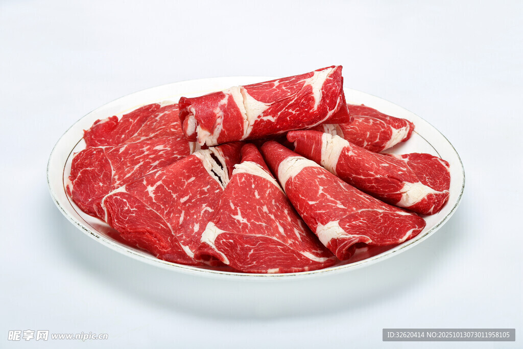 新鮮牛肉卷