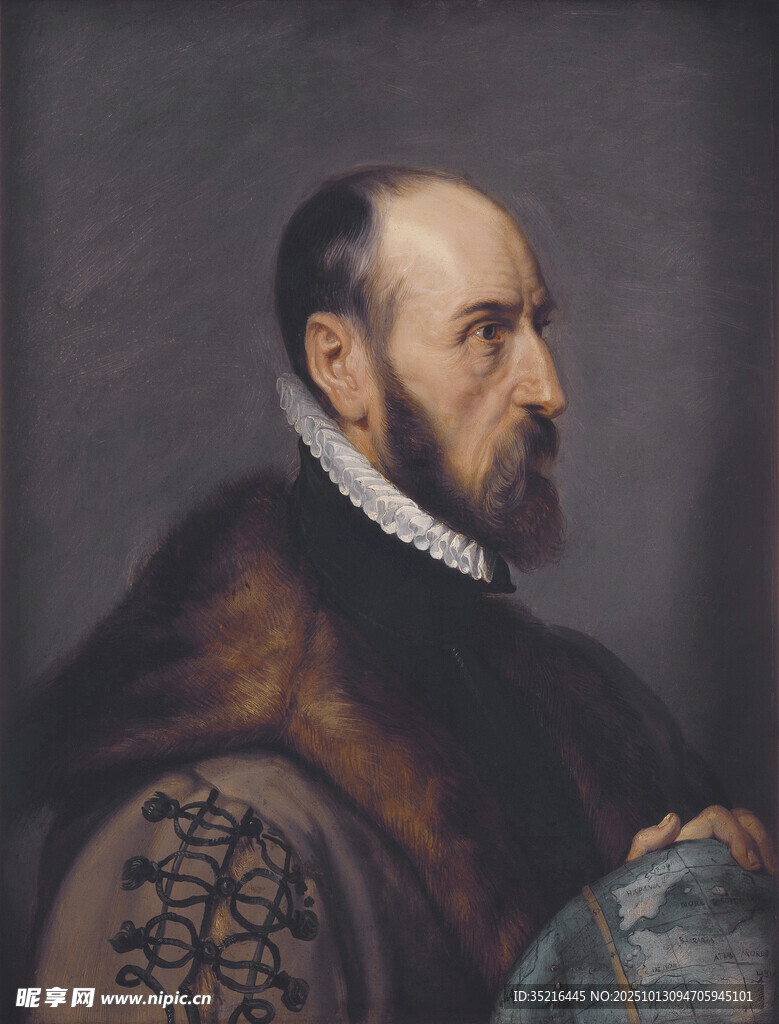 身著華服的歷史人物肖像