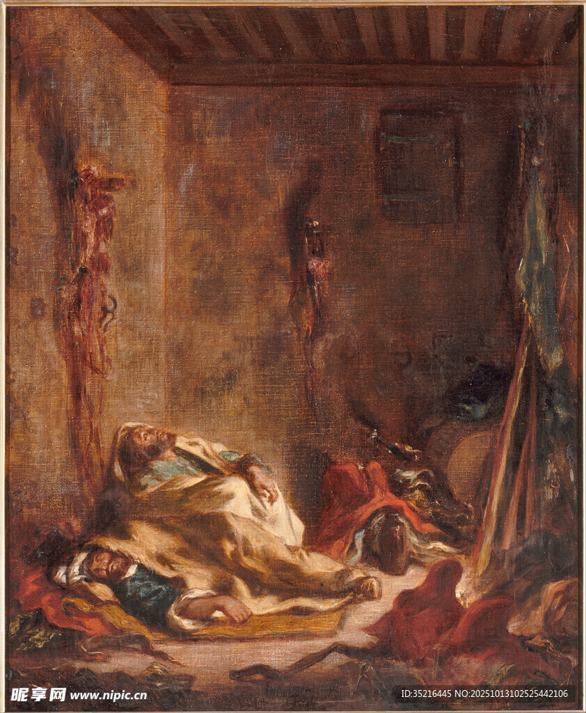 古典油畫(huà)中的人物場(chǎng)景