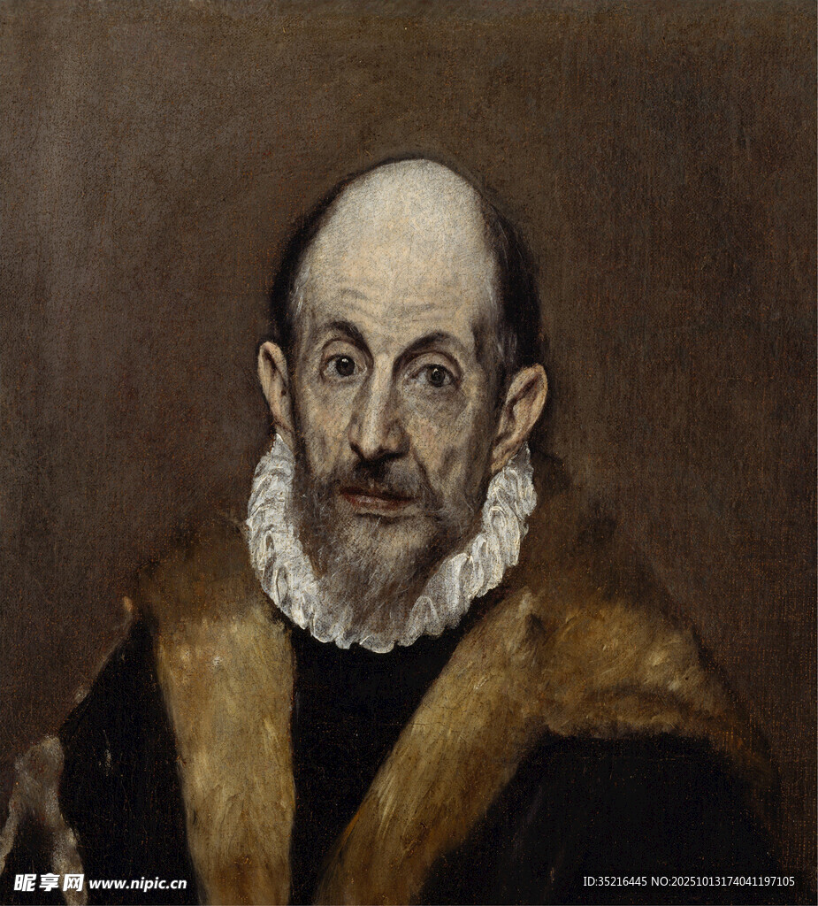 古典男子肖像畫