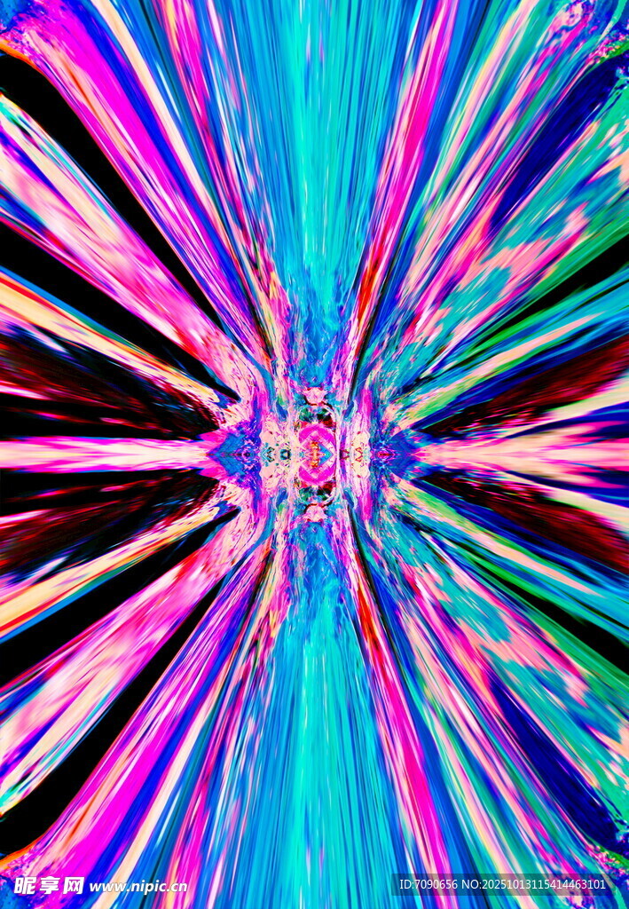 炫彩抽象幾何圖案背景