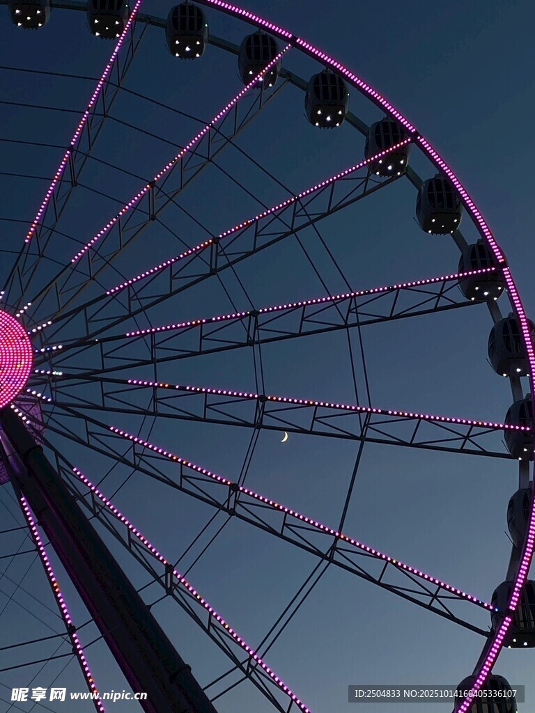 夢(mèng)幻摩天輪夜景