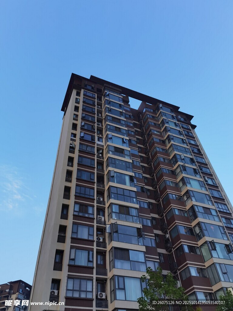 高層住宅樓外觀景象