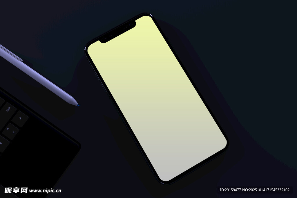 簡約風(fēng)格手機(jī)展示圖