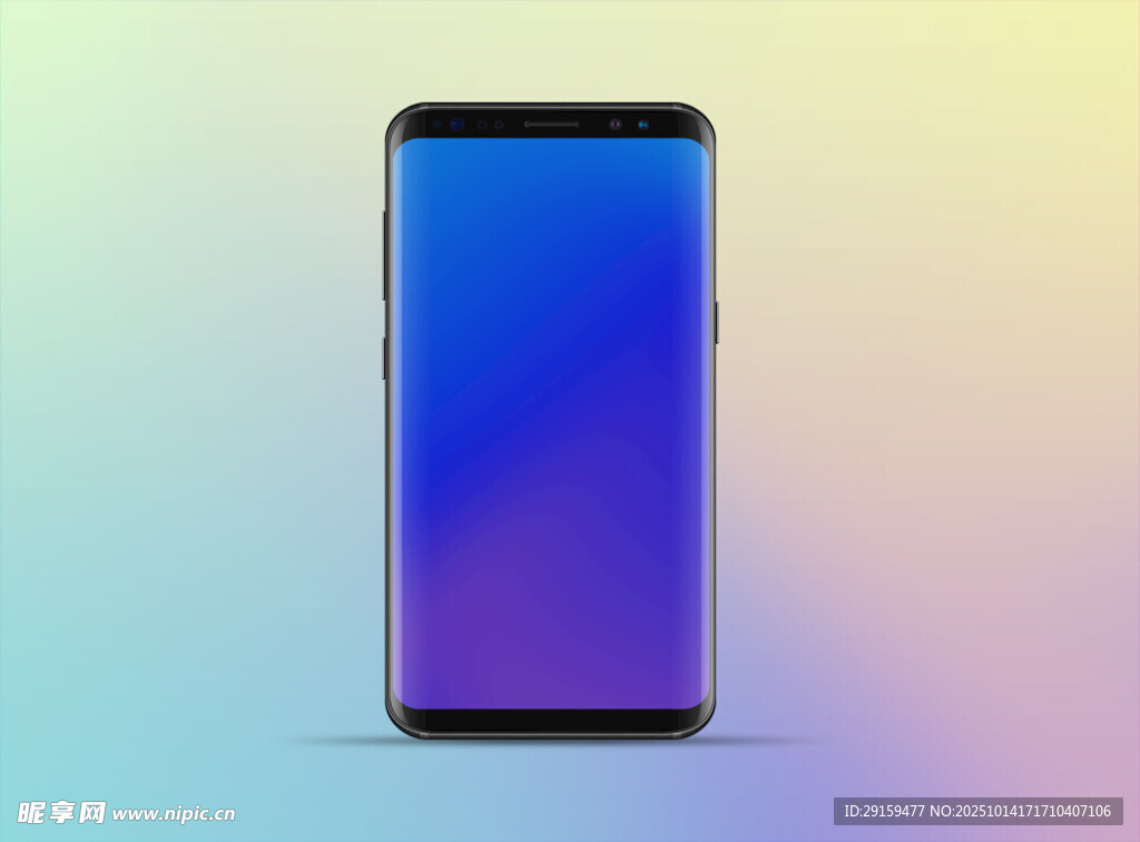 現(xiàn)代智能手機展示