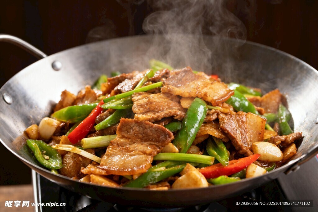 爆炒肉片