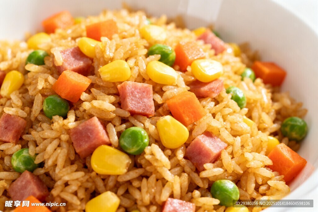 火腿炒飯