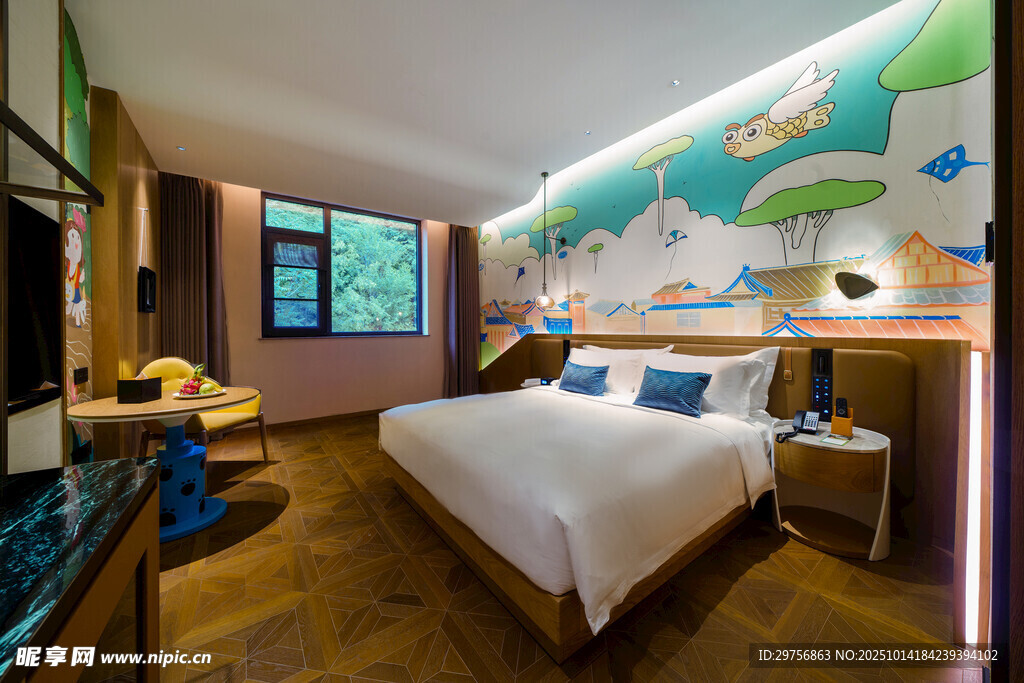 童趣主題臥室溫馨空間