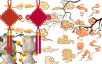 中式古風(fēng)節(jié)日裝飾元素