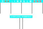 大鋼筋加工棚