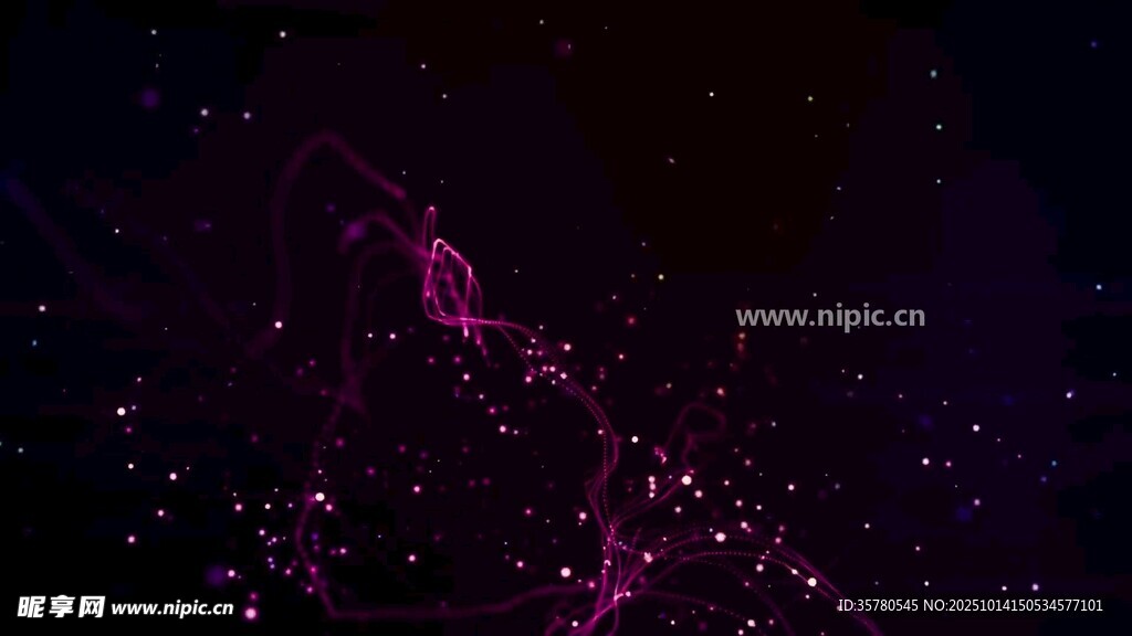 夢(mèng)幻紫色星空夜景