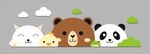 可愛動物頭像