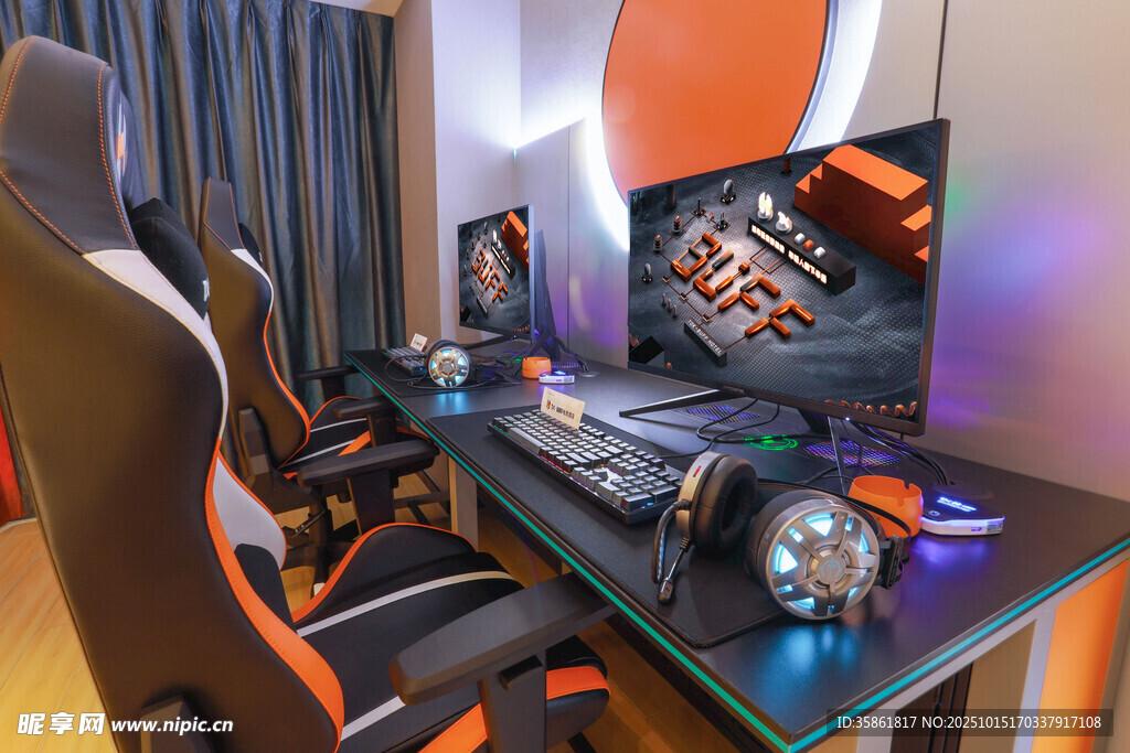 酷炫電競(jìng)桌面布置展示