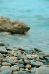 海邊鵝卵石景觀
