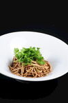 香菜拌蕎麥面