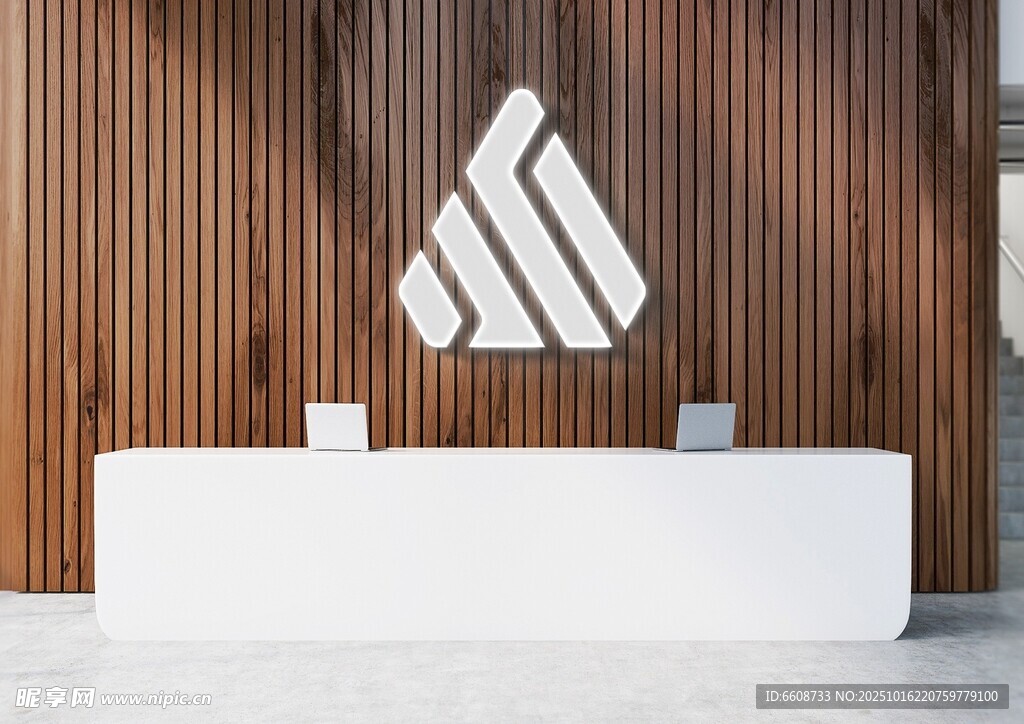 現(xiàn)代簡約風(fēng)格前臺接待區(qū)