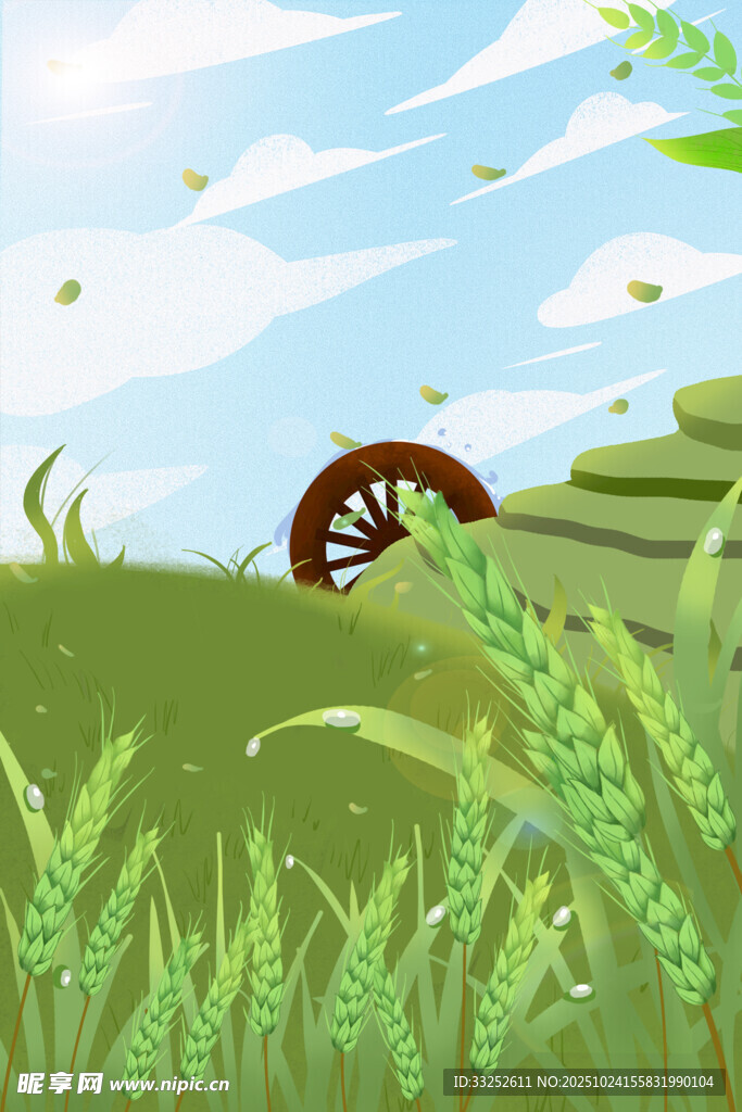 草地上的蝸牛