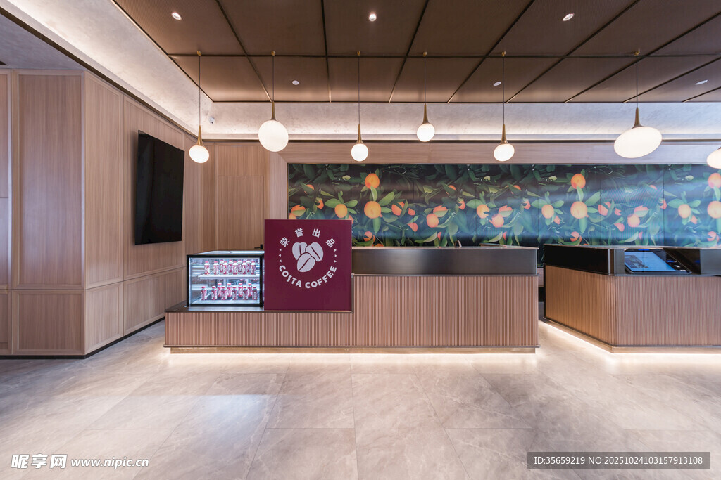 現(xiàn)代風(fēng)格酒店大堂接待處