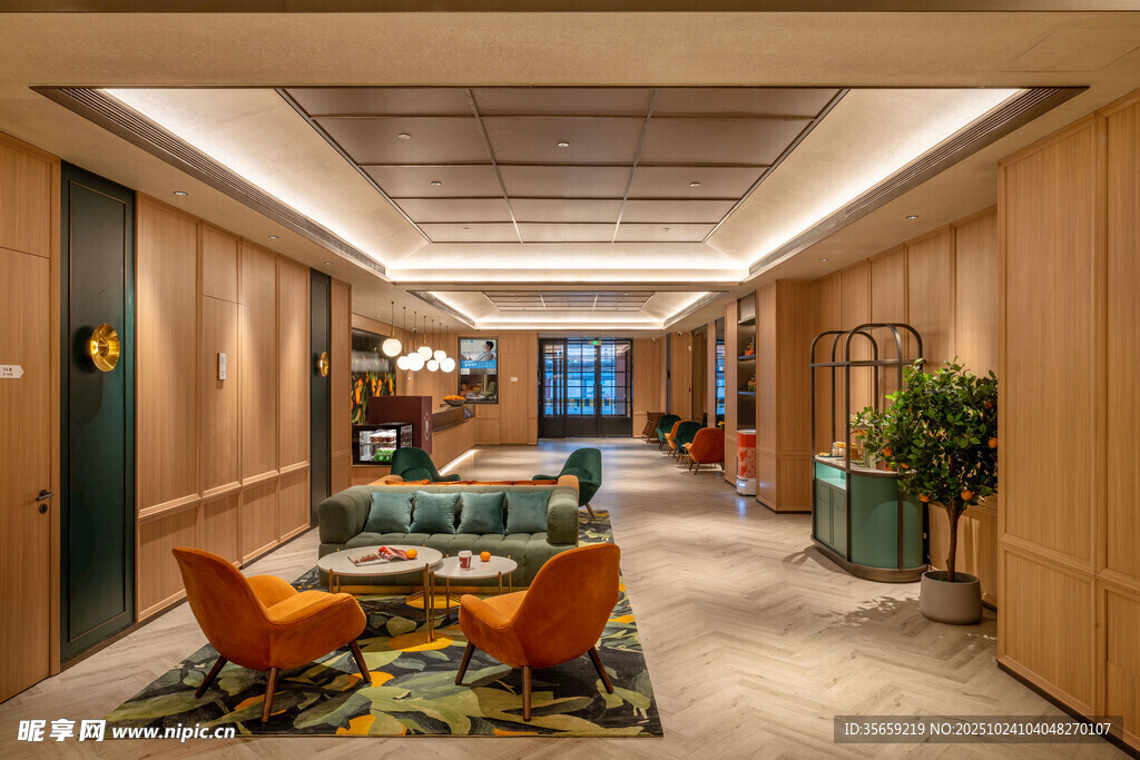 現(xiàn)代風(fēng)格豪華室內(nèi)休息區(qū)