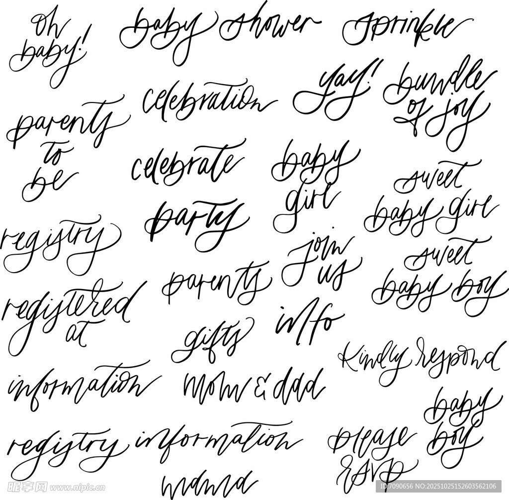 優(yōu)雅手寫英文字體展示