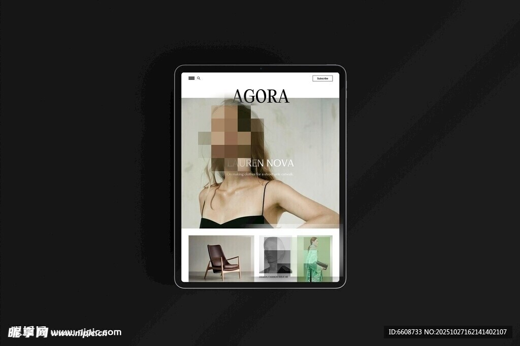 時(shí)尚照片展示界面