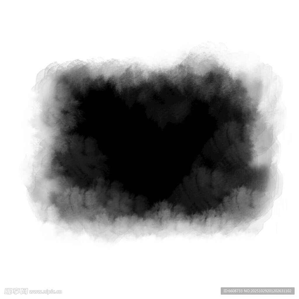 黑色模糊矩形圖形