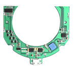 弧形電路板特寫(xiě)