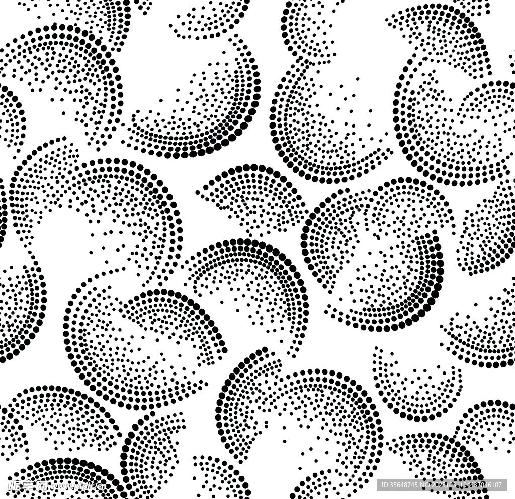 復古風格圓形圖案紋理