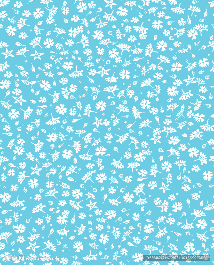 淺藍(lán)色碎花背景紋理圖案