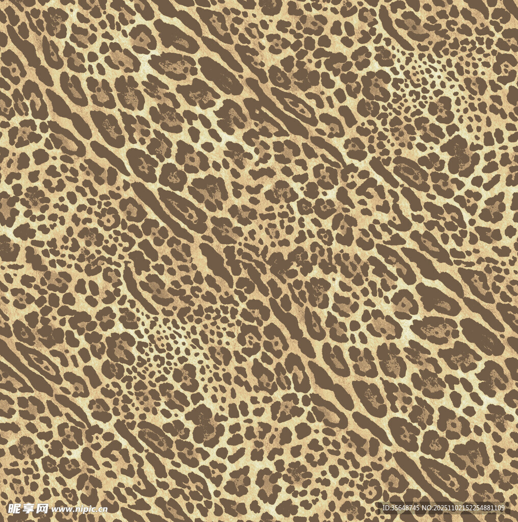 豹紋圖案紋理背景圖