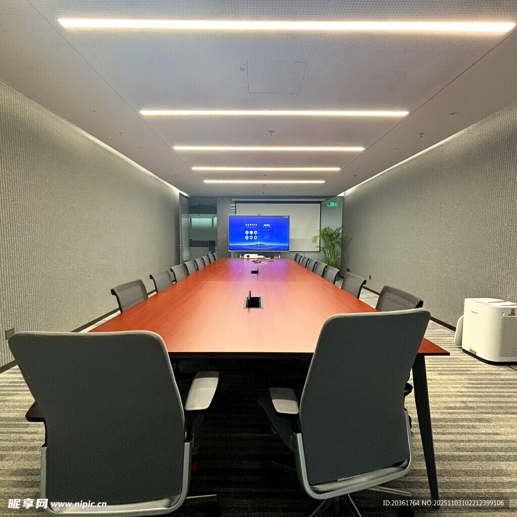 現(xiàn)代風(fēng)格會議室場景