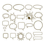 對(duì)話氣泡框