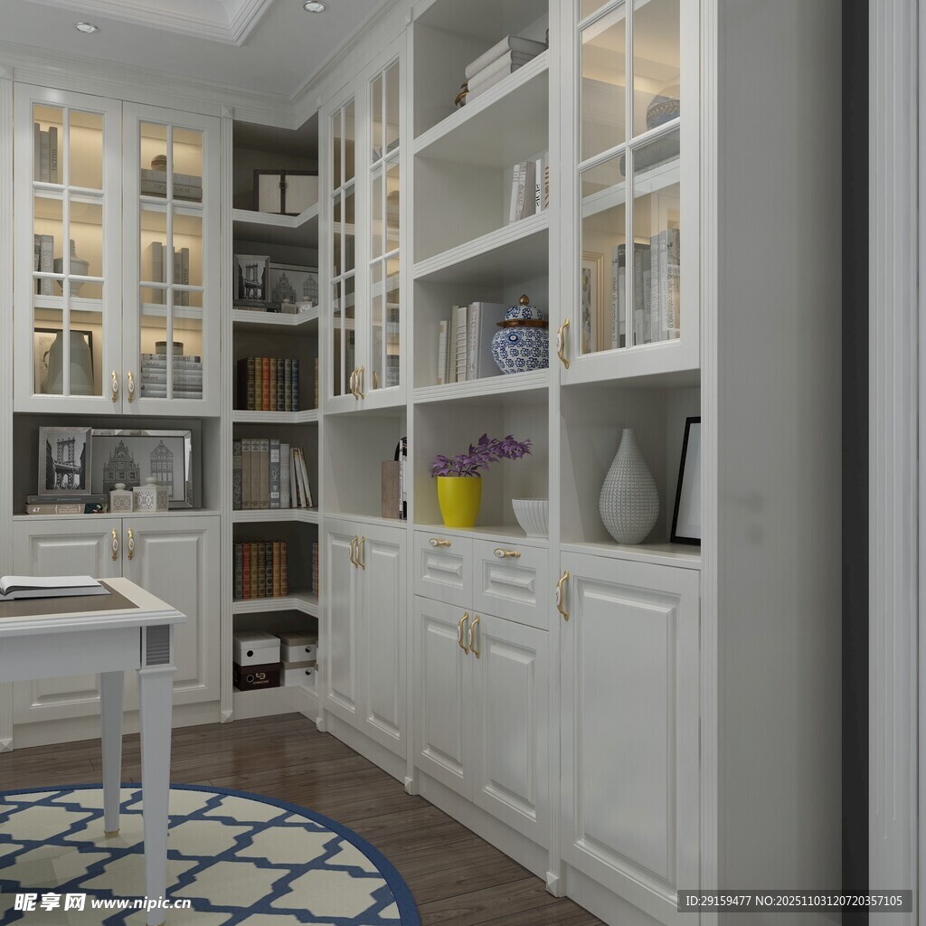 現(xiàn)代簡約風(fēng)白色廚房櫥柜