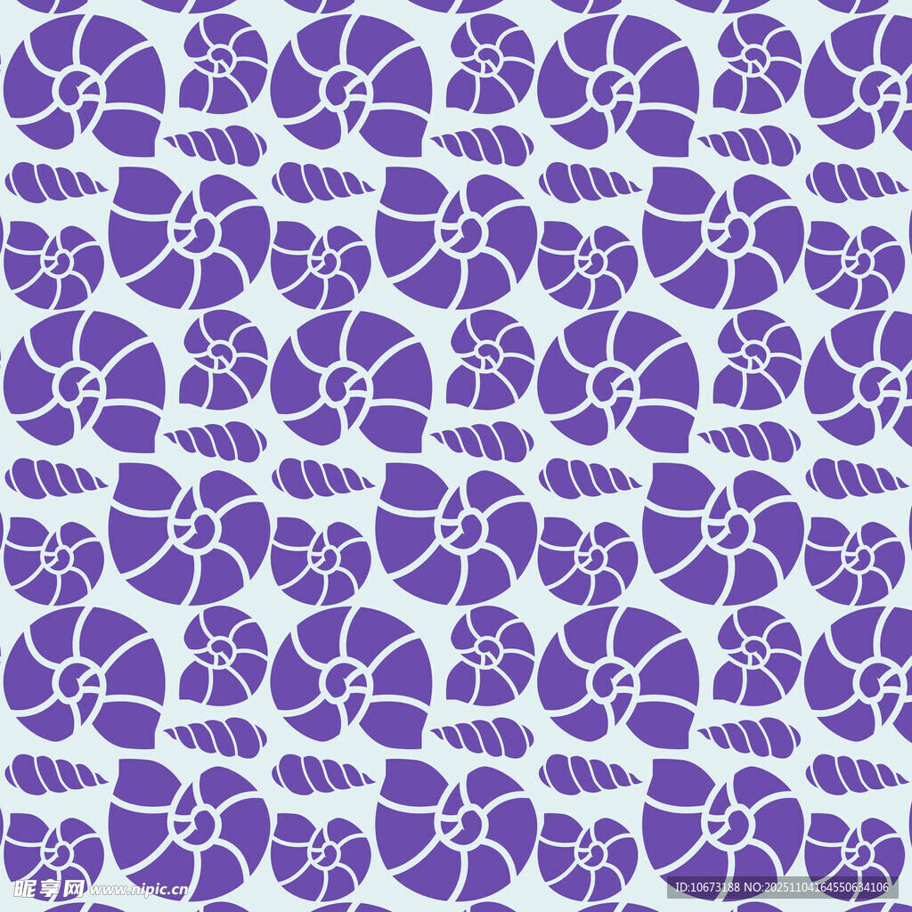紫色糖果花紋無縫圖案