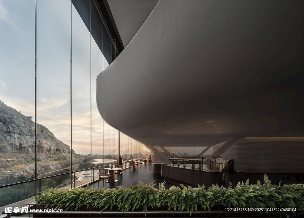 現(xiàn)代建筑外觀與自然景觀