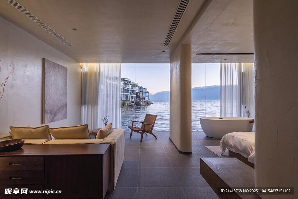 現(xiàn)代簡約風(fēng)的舒適臥室空間