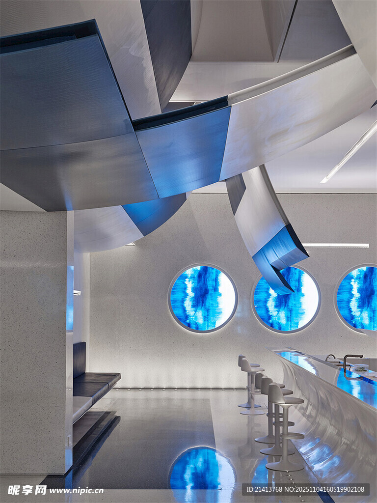 現(xiàn)代科幻風(fēng)室內(nèi)空間設(shè)計