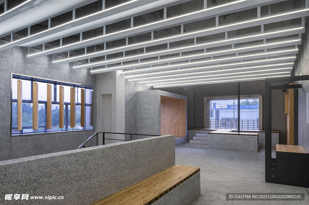 現(xiàn)代簡(jiǎn)約風(fēng)辦公大廳空間