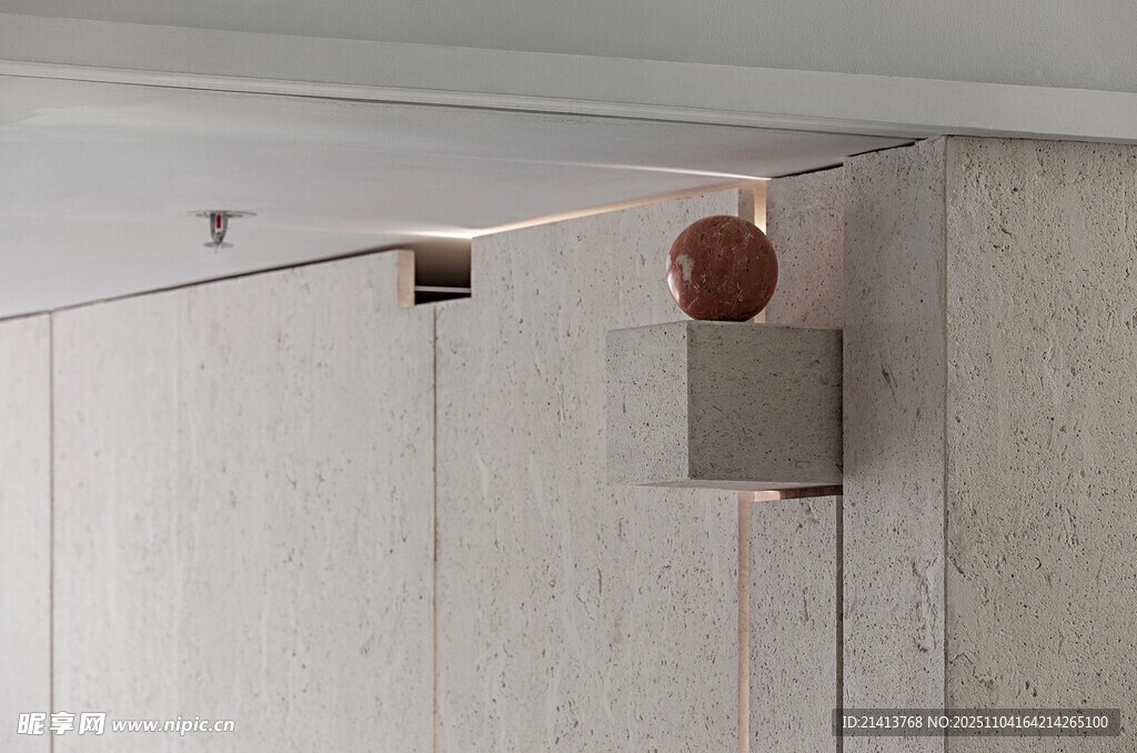 現(xiàn)代簡(jiǎn)約風(fēng)墻面燈具裝置