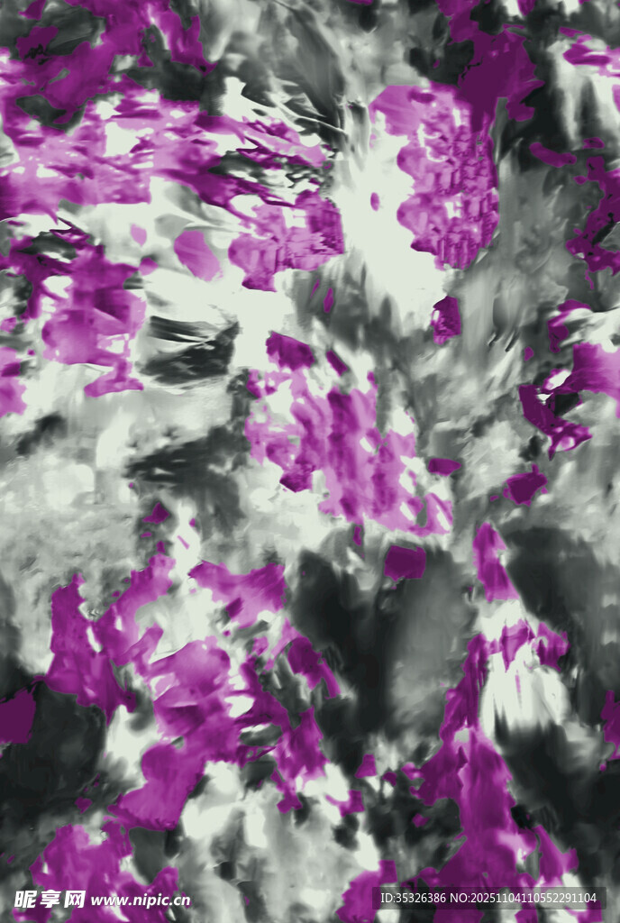 紫色花卉抽象圖案紋理