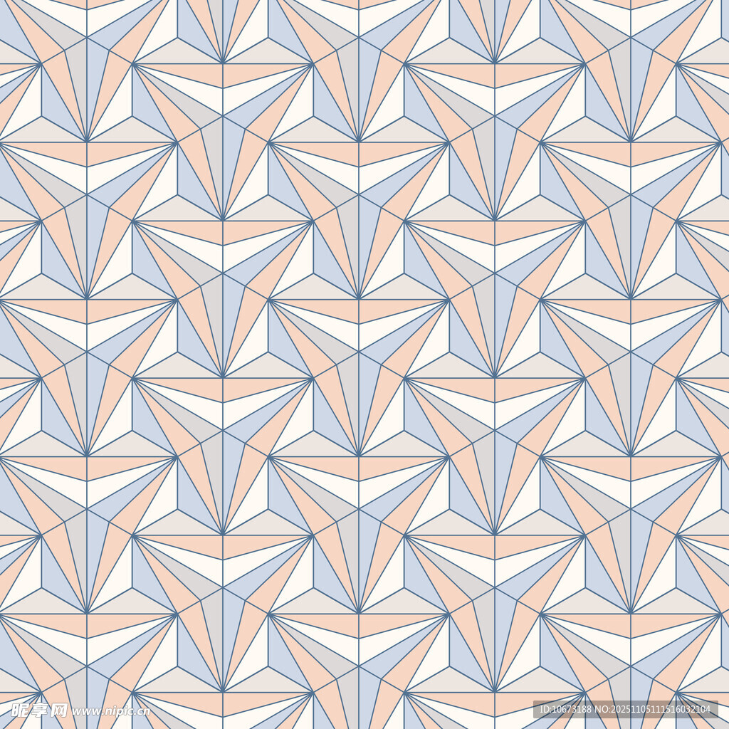 幾何線條構(gòu)成的抽象圖案